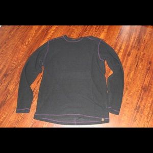 Agave Denim Long Sleeve Crew shirt